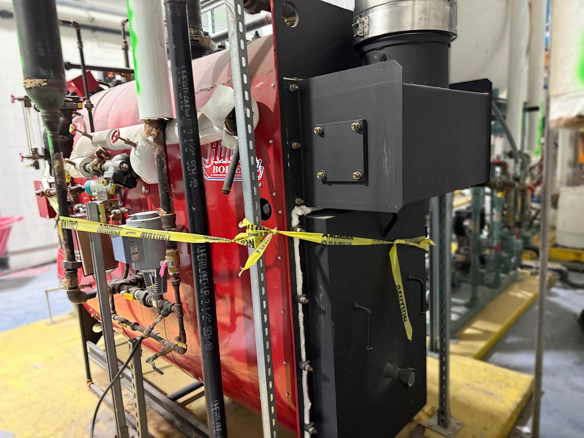 Used Hurst 80 HP Low Pressure Steam Boiler – LPE-G-80-15 (2013)