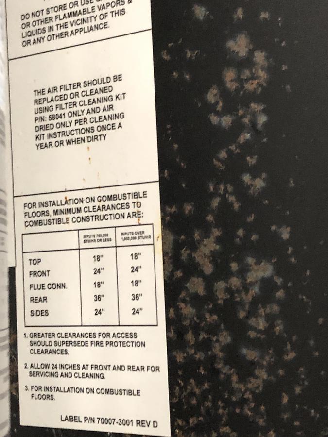 Used AERCO Benchmark Commercial Water Heater System BMK 3000