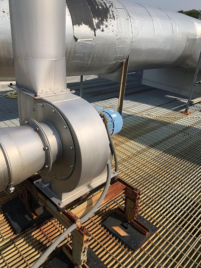 Used Rotodyne Ventilation Fan CV-250/400-P16K30