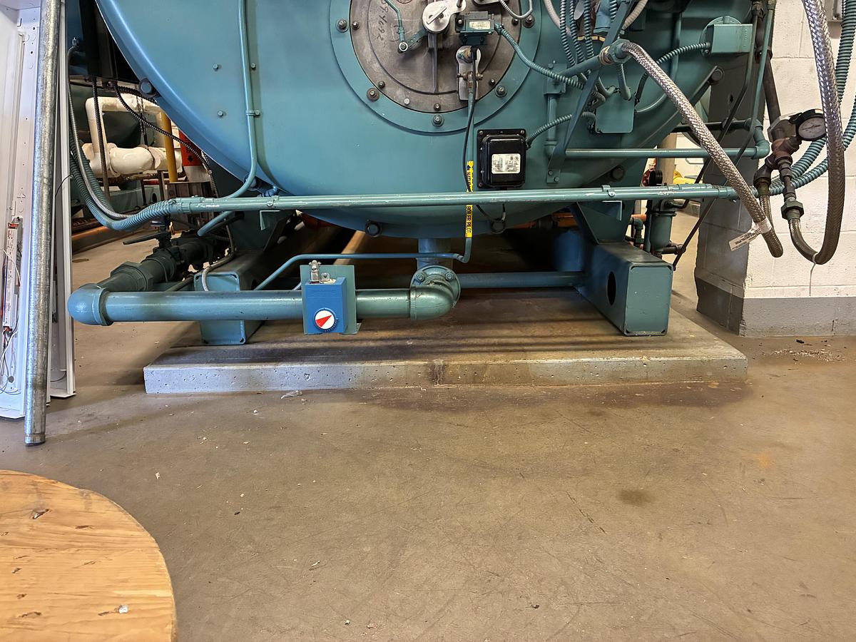 Used 2002 Cleaver Brooks CB 350 HP Steam Boiler – 15 PSI with Advanced Honeywell Controls