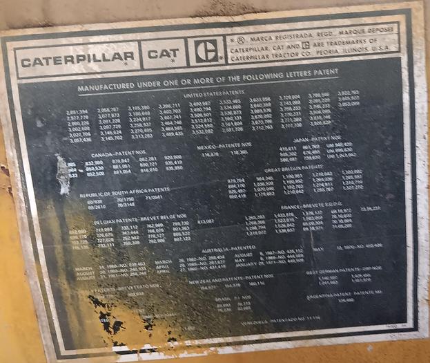 Used Caterpillar D399 Generator Set SRCR 900 KW