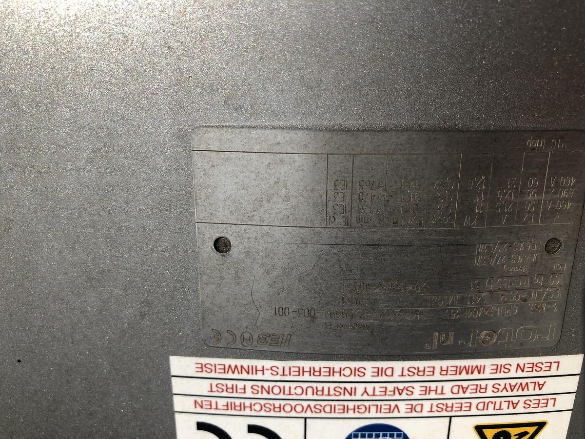 Used Skyplume SW-800-6X27° BIFC Industrial Exhaust Fan with Vertical Discharge Stack (2021)