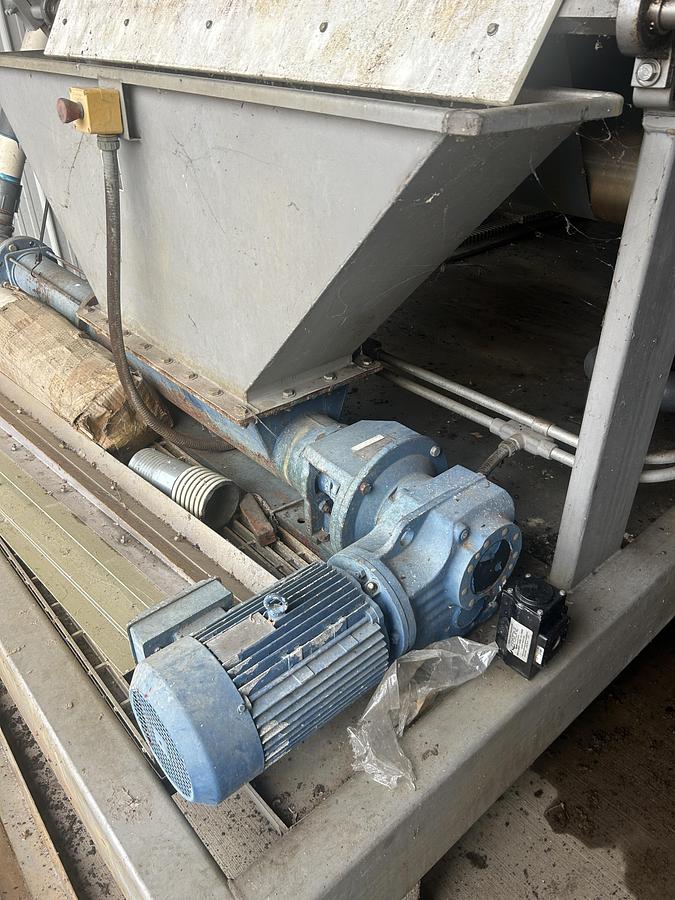 Used McNeill Water Wastewater Filter Belt Press Model FPP152B Serial 0302006 Sludge Dewatering