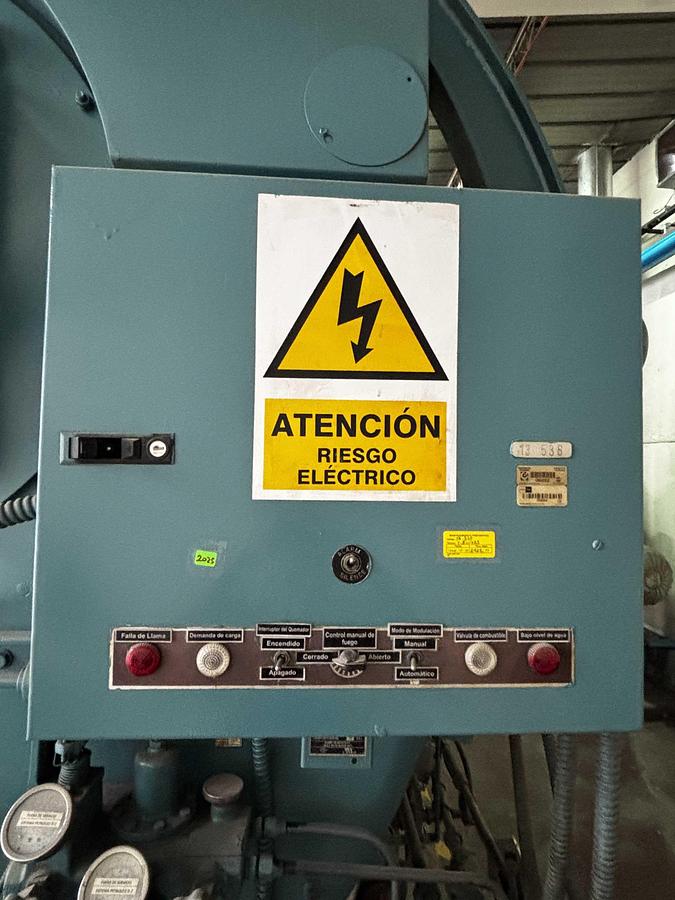 Used Cleaver Brooks 350 HP High Pressure Steam Boiler – CB-400-350-150 (2008)