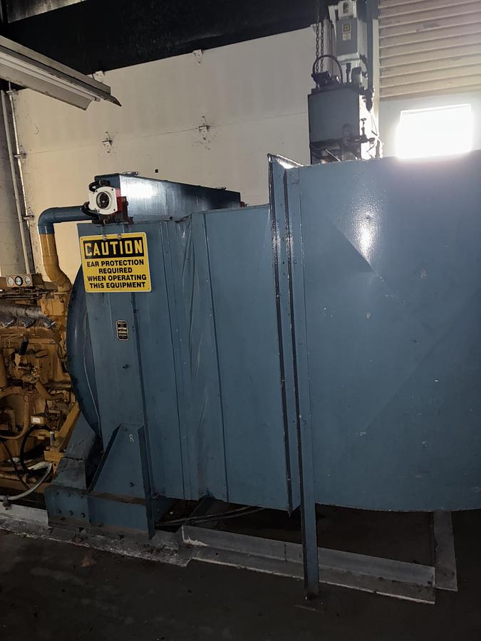 Used Caterpillar D343 Diesel Emergency Generator Set with KATO Engineering Alternator