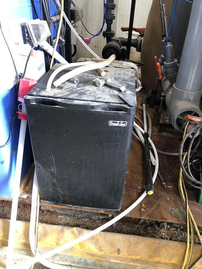 Used PROASYS Industrial Chemical Feed System with Dual Tank Configuration