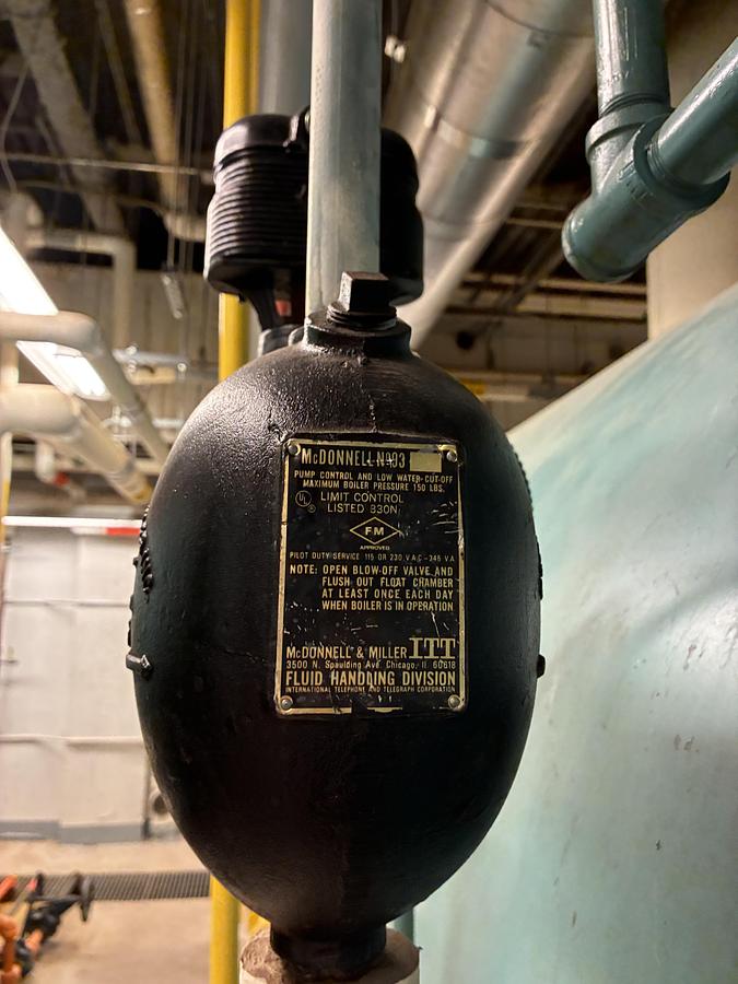 Used Cleaver Brooks CB 350 HP 15 PSI Steam Boiler – 2002 