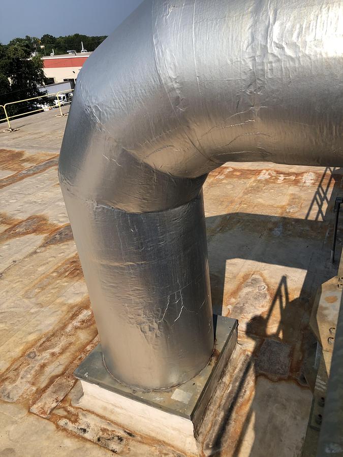 Used Industrial Ventilation Fan Package - Skyplume Exhaust System & Rotodyne CV-250/400-P16K30