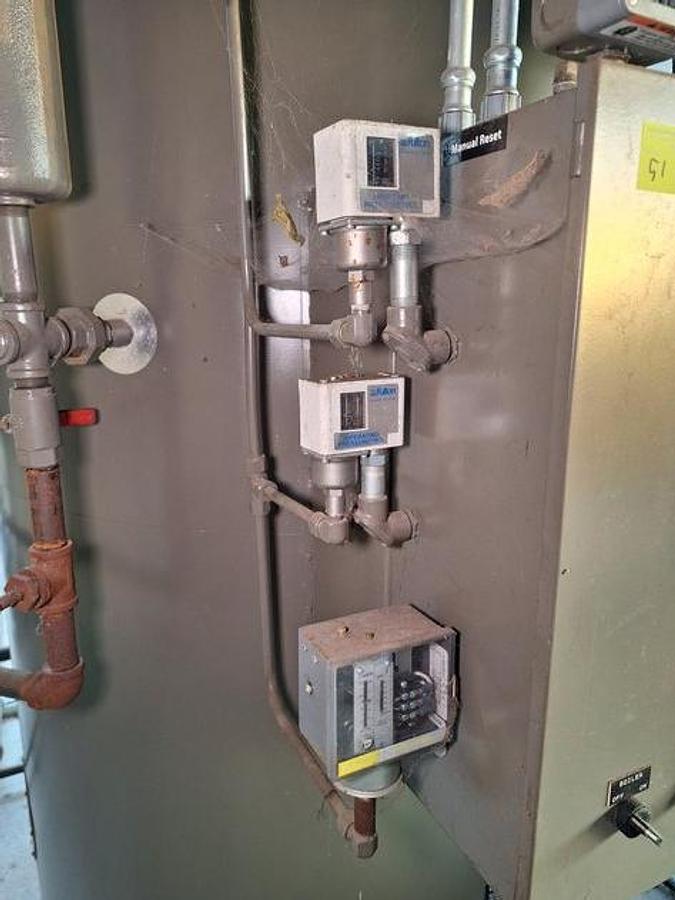 Used Fulton ICS-50 Classic 50HP 150 PSI Vertical Tubeless Steam Boiler  Natural Gas 2022