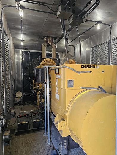 Used Caterpillar 3516 Diesel 2000 KW Standby Generator Set
