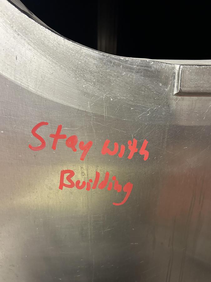 Used Walker Stainless 20,000 Gallon Jacketed Stainless Steel Storage Tanks SA240/T316L R-717 Lot of 4 1997