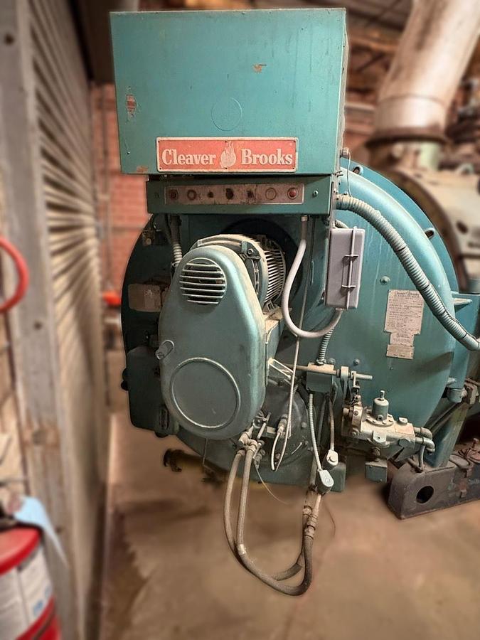 Used Cleaver Brooks 250 HP 150 PSI  Packaged Steam Boiler Natural Gas CB-100-200 (1981)