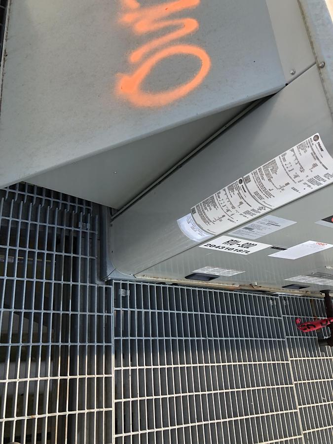 Used Trane Precedent 4-Ton Rooftop HVAC Unit RTU-9202 (2020)