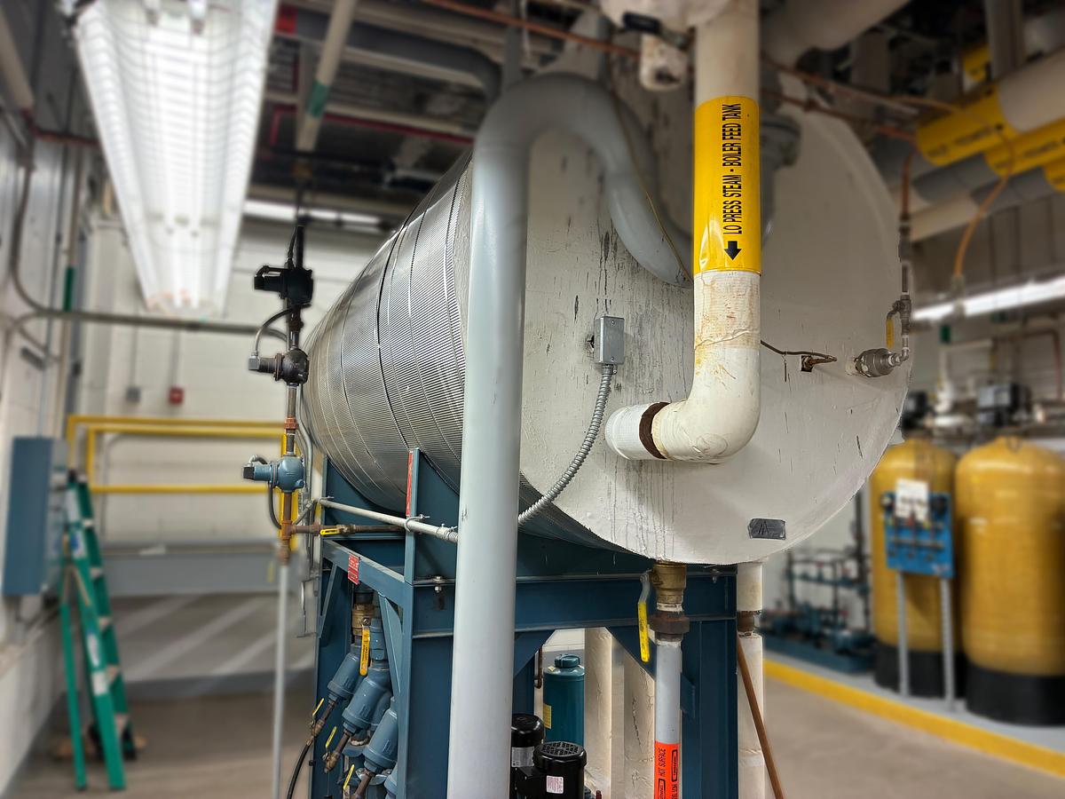 Used Industrial Deaerator (DA) Tank System with Multi-Pump Configuration