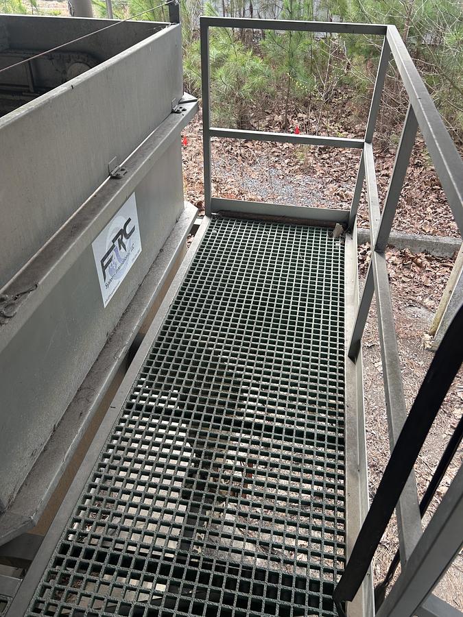 Used FRC Systems DAF Scum Collector 320 Dissolved Air Flotation Solids Separator