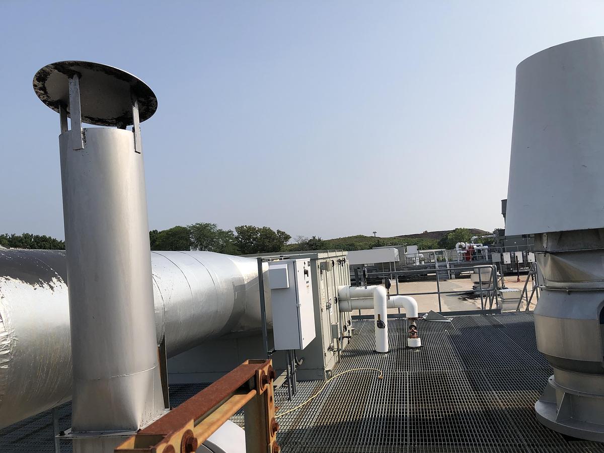 Used Rotodyne Ventilation Fan CV-250/400-P16K30