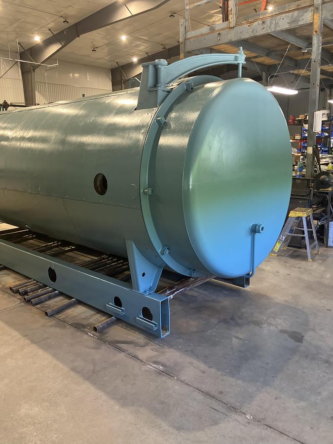 Used Cleaver Brooks 200HP 150PSI Packaged Steam Boiler CB 700-200 Natural Gas 1988