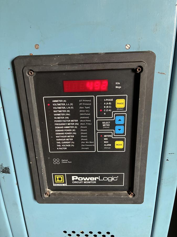 Used General Electric Substation System for Diesel Generator Integration