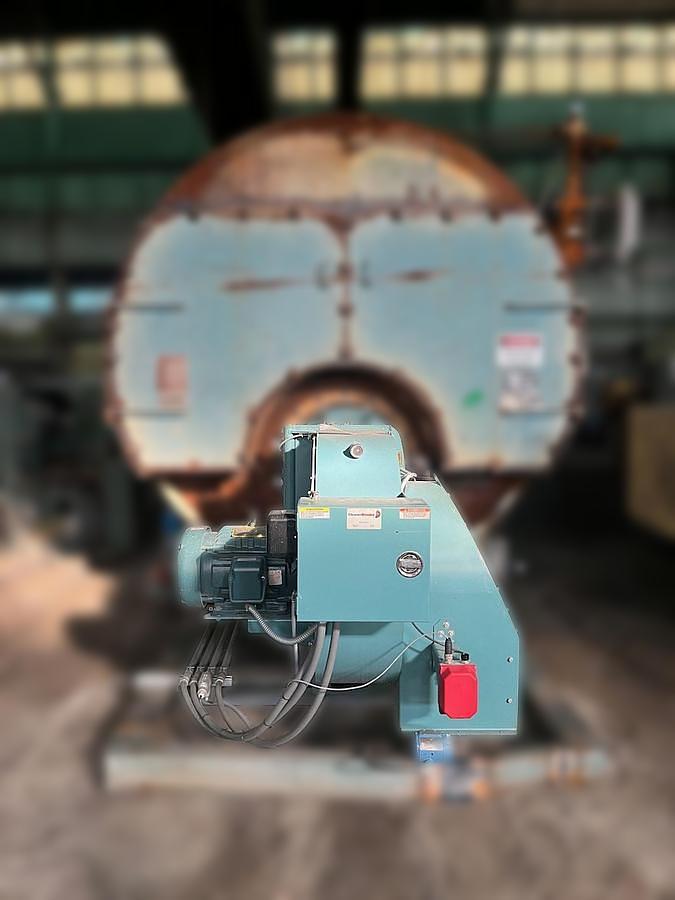 Used Cleaver Brooks Industrial Gas Burner Assembly - 700HP Boiler Rated - Complete with Controls