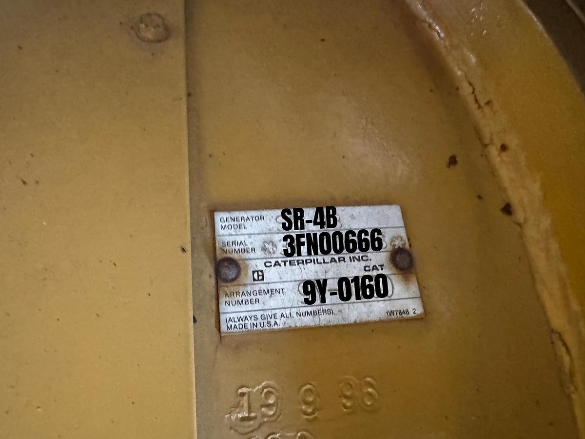 Used Caterpillar 2000 kW Diesel Generator Set - SR4B with SBS2020 Switchgear