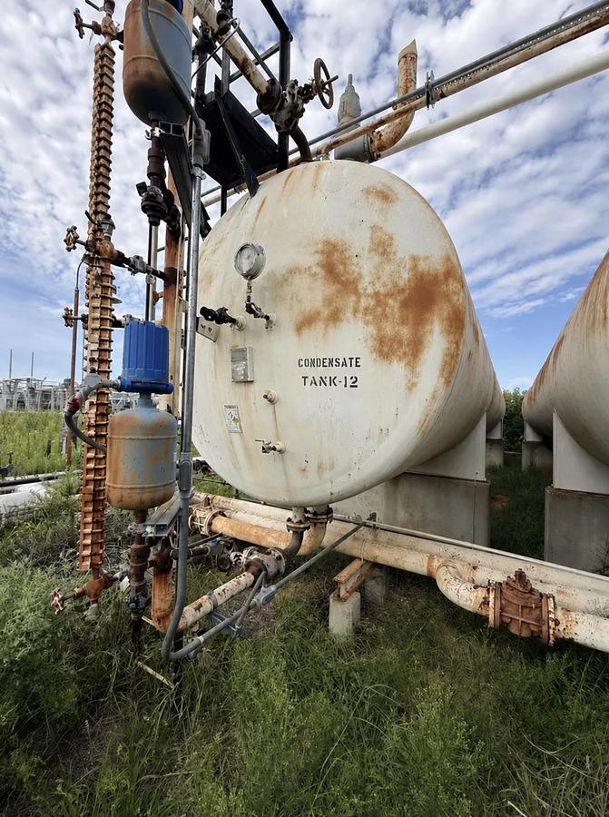 Used Propane & Condensate Storage Tank Farm — Multiple Vessels, Various Years