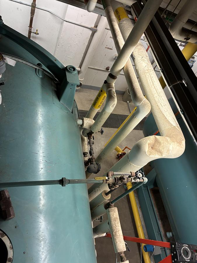 Used 2002 Cleaver Brooks CB 350 HP Steam Boiler – 15 PSI with Advanced Honeywell Controls