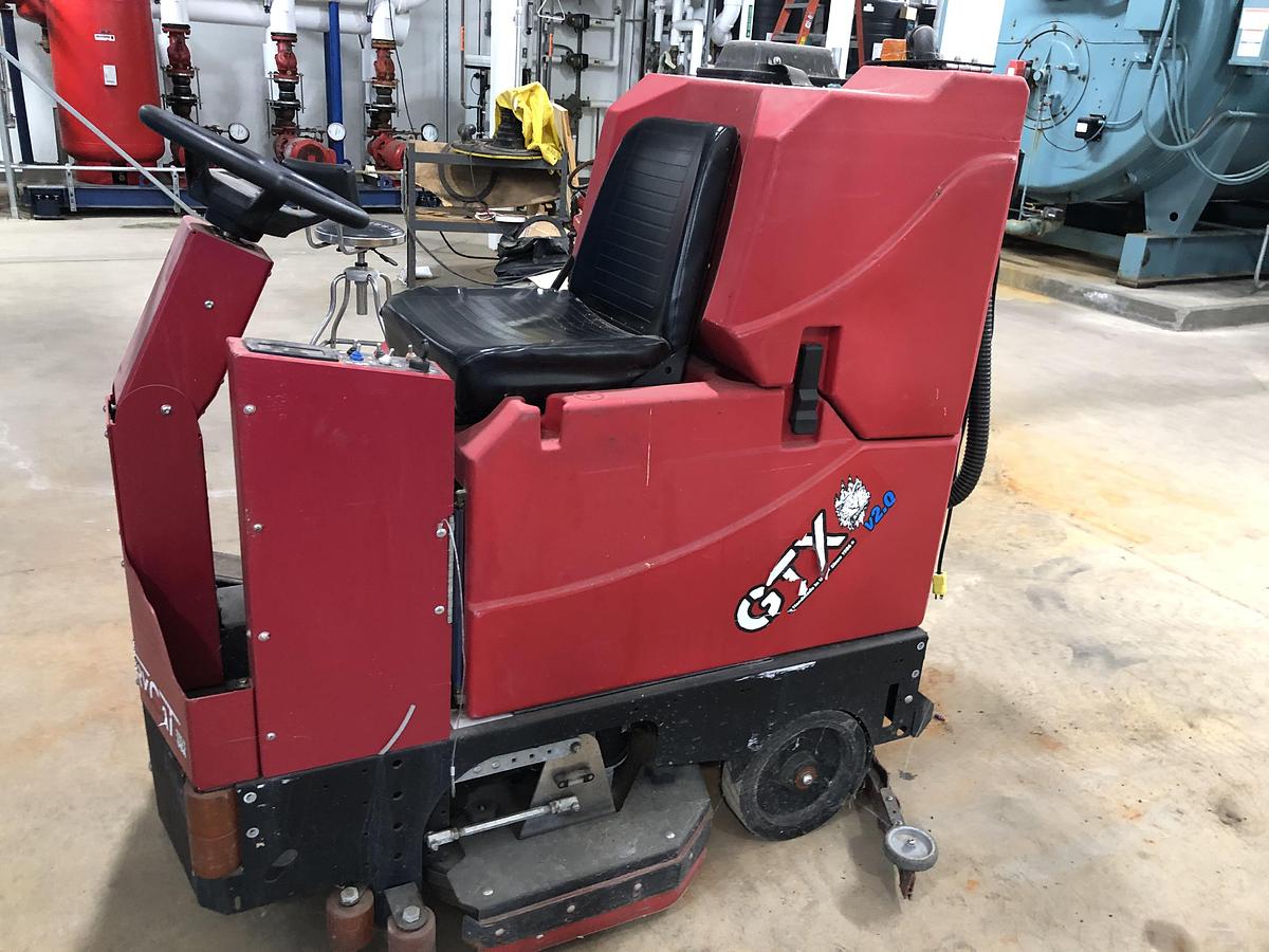 Used FactoryCat GTX Commercial Ride-On Floor Scrubber