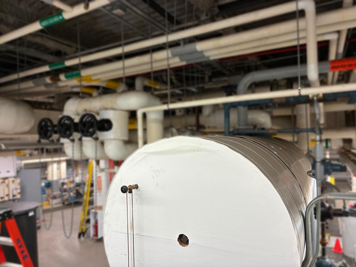 Used Industrial Deaerator (DA) Tank System with Multi-Pump Configuration