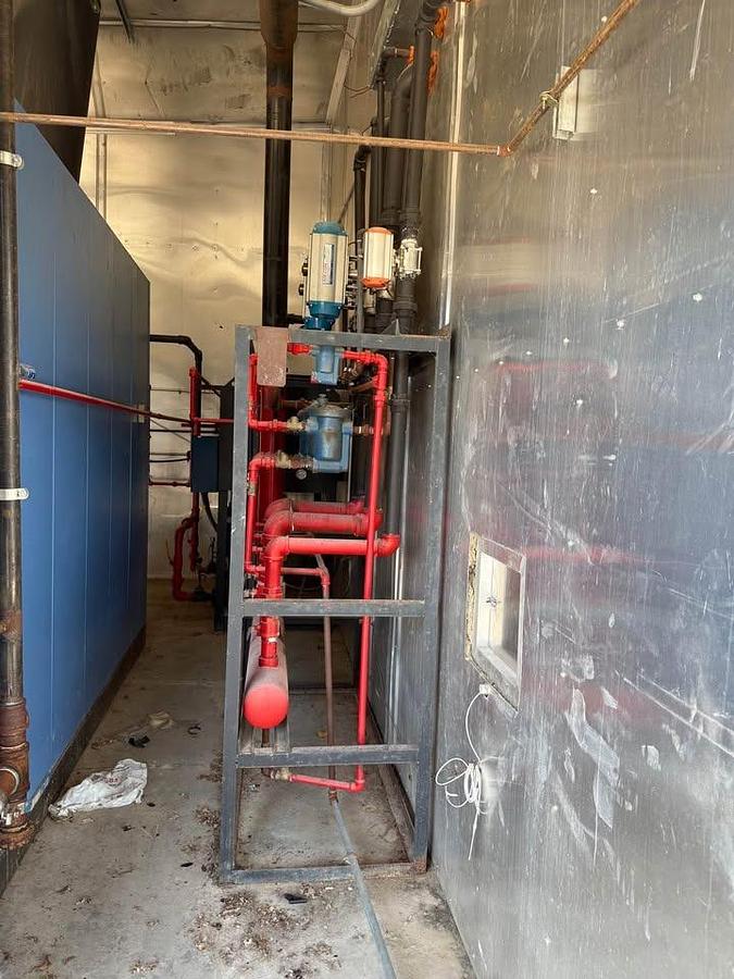 Used Unilux Flexible Water Tube Boiler 12400 MBH Natural Gas 15 PSIG ZF1200LS 2020