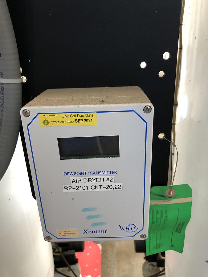 Used SPX FLOW Deltech Compressed Air Dryer System HCS-930