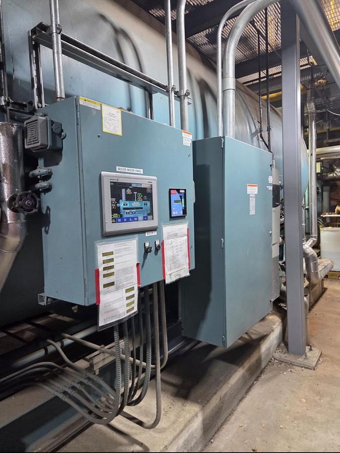 Used Cleaver Brooks 1500HP 150PSI CBEX-2W 700-1500-150ST Steam Boiler Natural Gas 2022