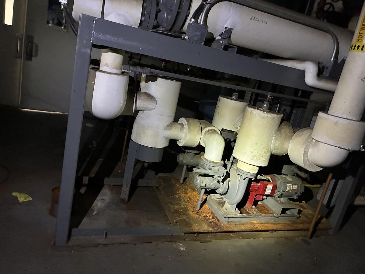 Used Industrial VFD-Controlled Pump System with Dual Danfoss Drives