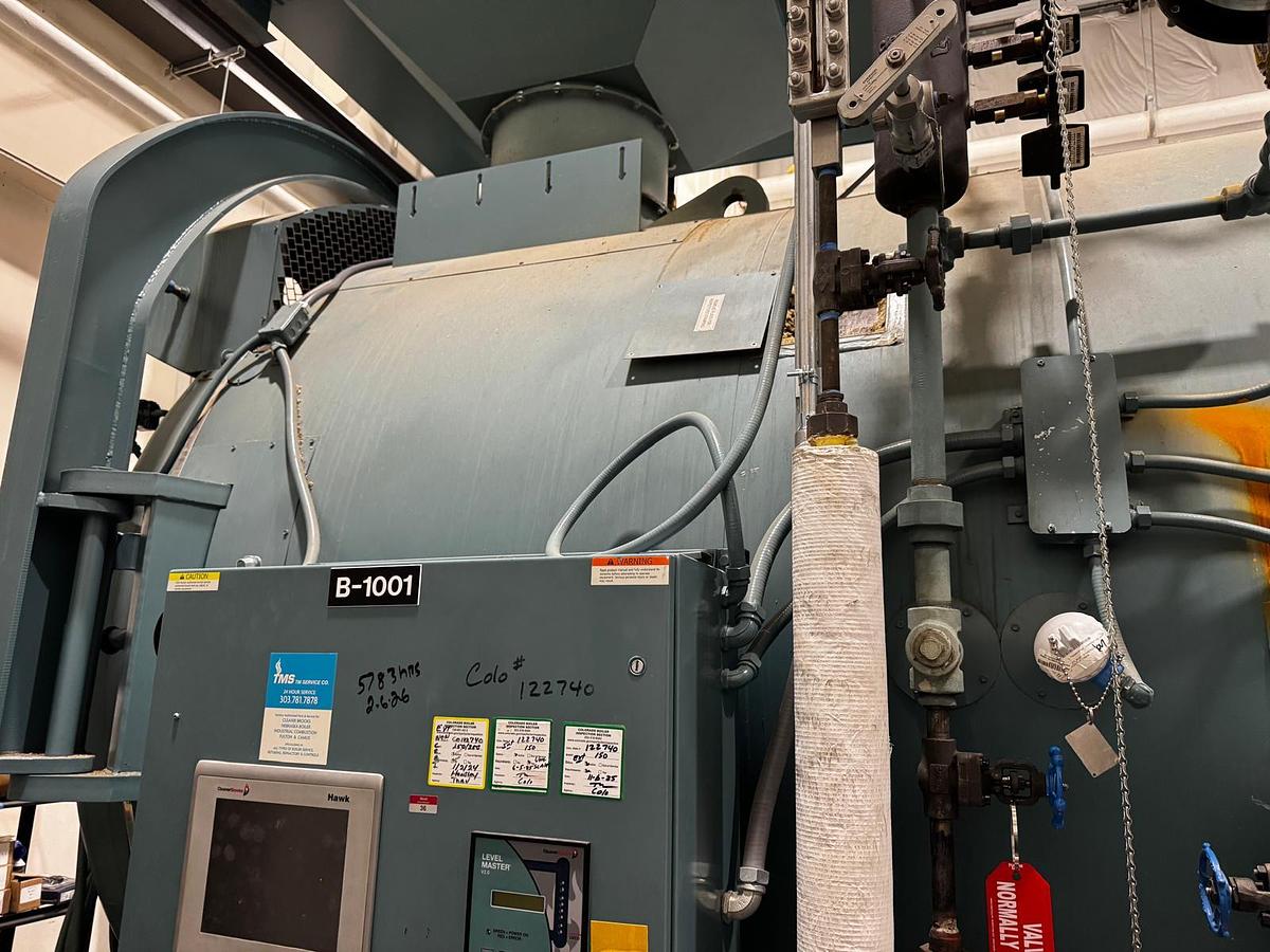 Used Cleaver Brooks CBEX-E-700-700-250ST Steam Boiler 700 HP 250 PSI Natural Gas 2019
