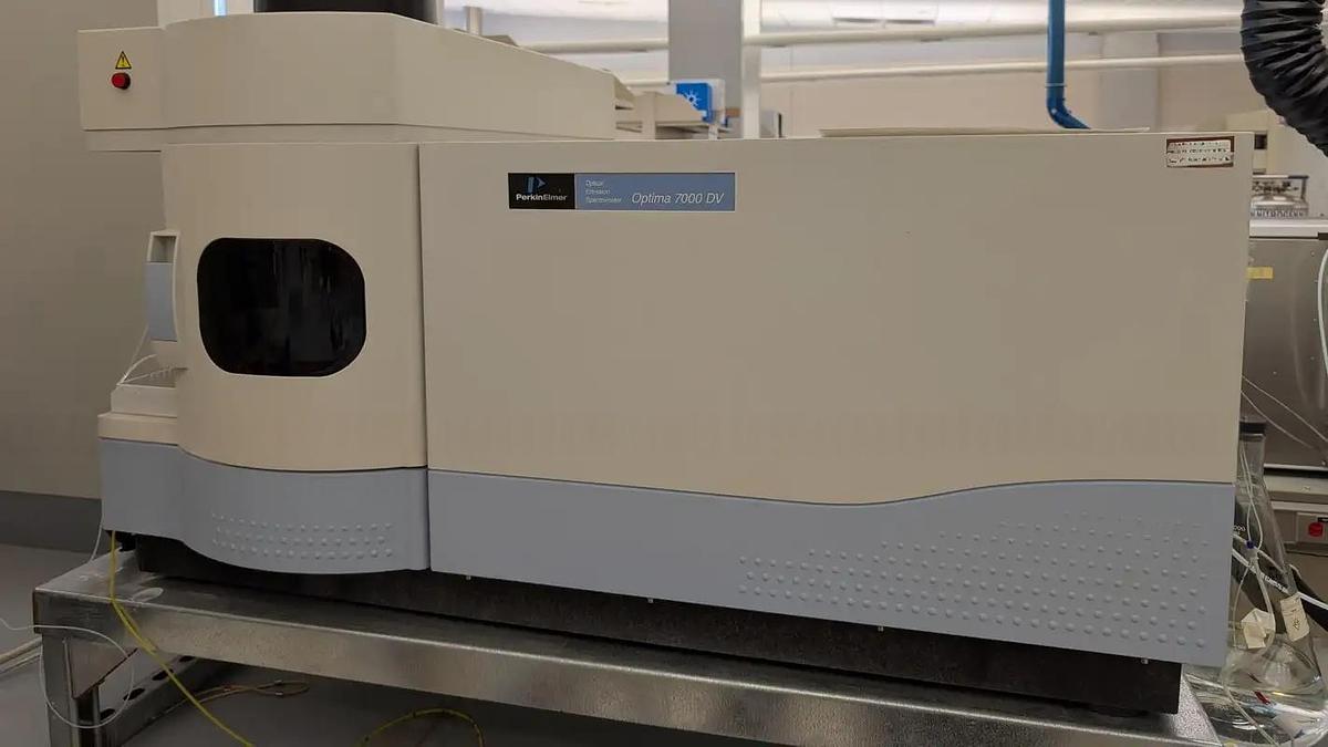 Used PerkinElmer Optima 7000 DV ICP-OES Spectrometer - Complete Laboratory System with Autosampler & Chiller