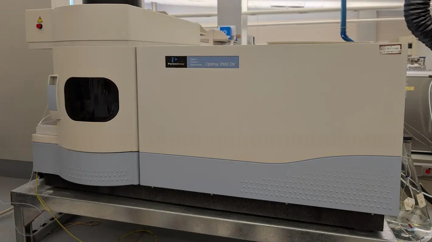 Used PerkinElmer Optima 7000 DV ICP-OES Spectrometer - Complete Laboratory System with Autosampler & Chiller