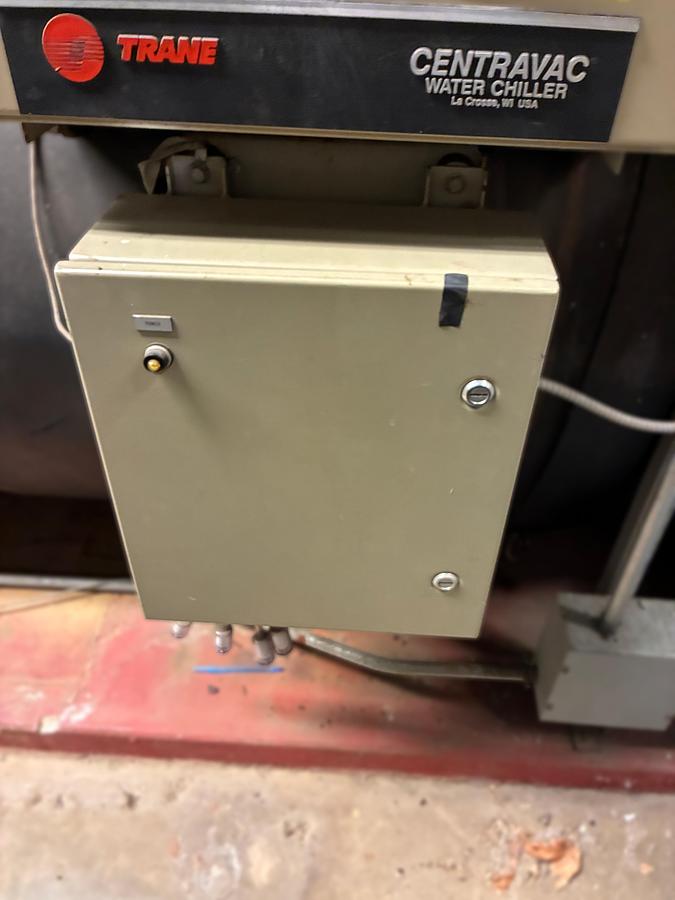 Used Trane Hermetic Centrifugal Liquid Chiller 347-Ton – CVHF770