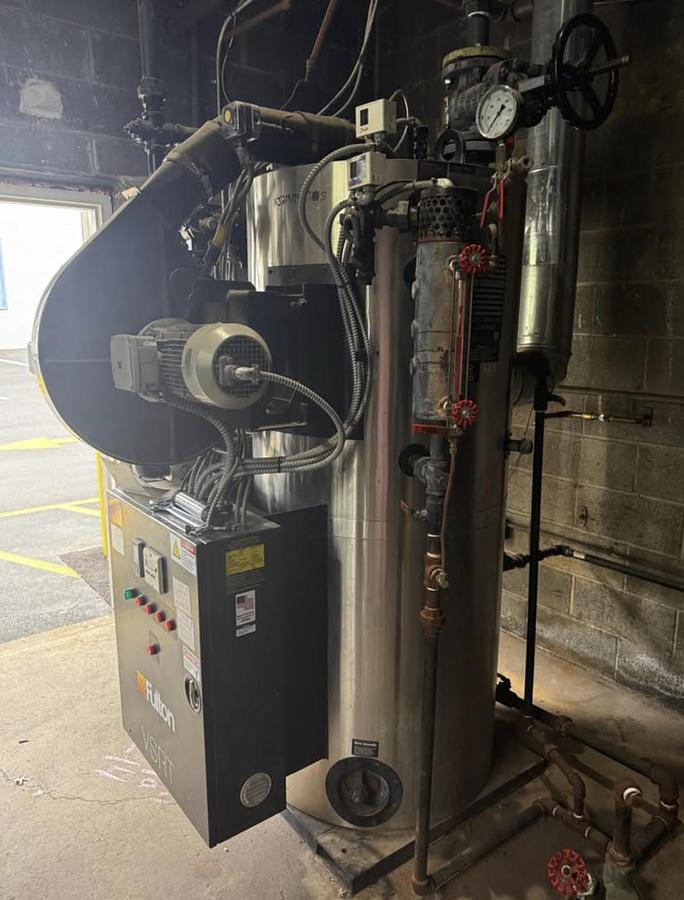 Used Fulton 30HP 150PSI Steam Boiler VSRT 30 2017