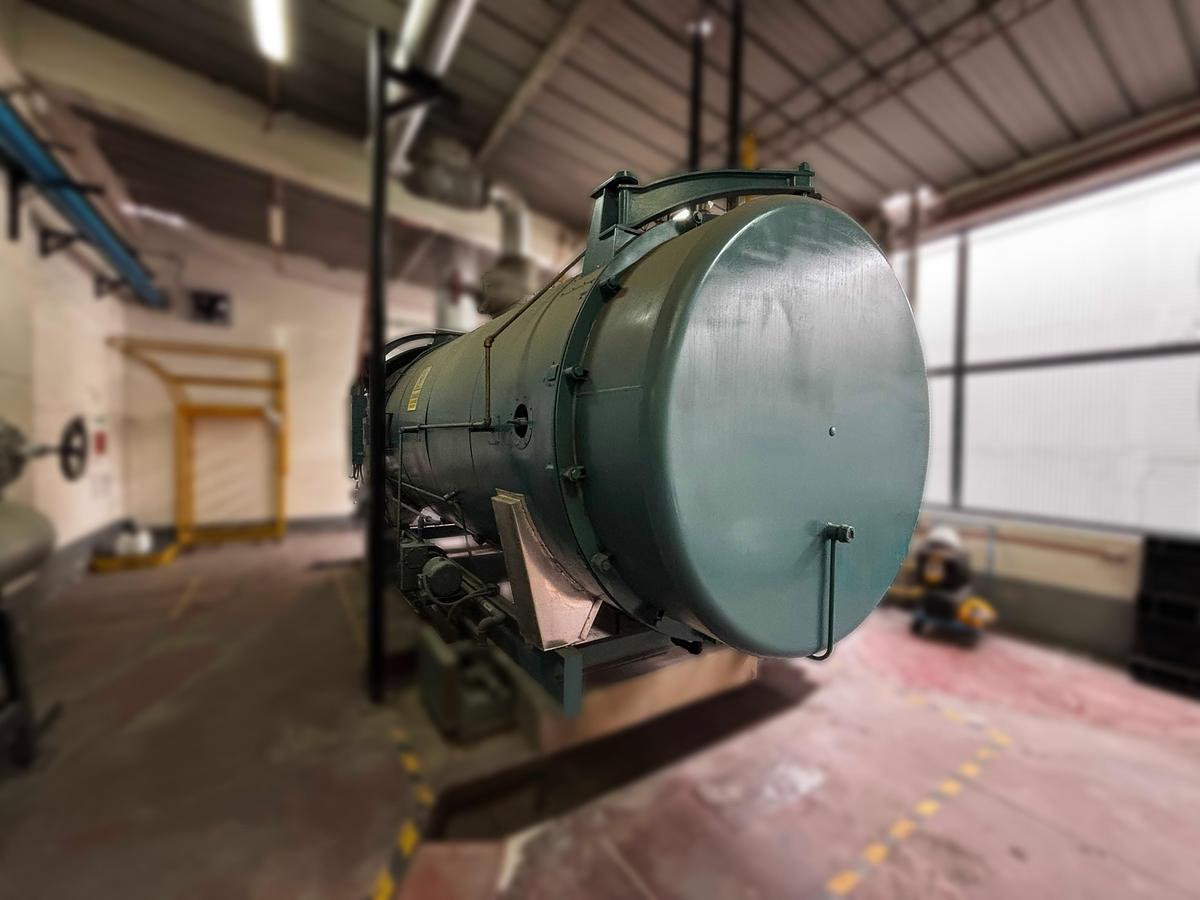 Used Cleaver Brooks 350 HP High Pressure Steam Boiler – CB-400-350-...