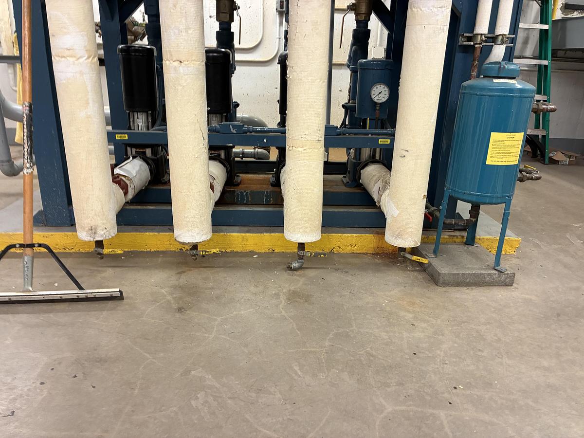 Used Industrial Deaerator (DA) Tank System with Multi-Pump Configuration