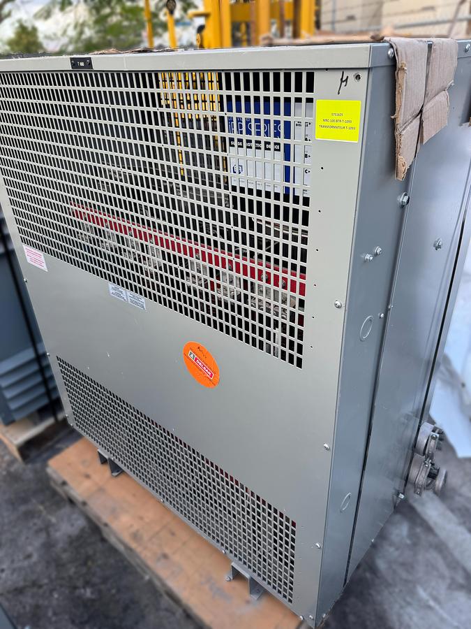 Used BEMAG 225 kVA Dry Type Isolation Transformer UC3225P480K13