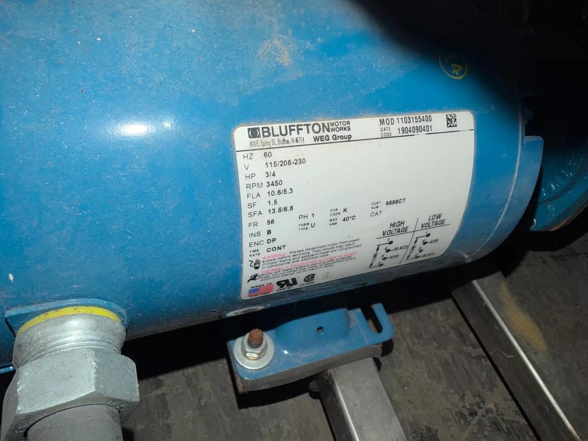 Used 2019 Lattner Boiler Company 15 HP Natural Gas Steam Boiler System — Model WLF — S/N 97716 — Complete System with Feedwater Tank, Condensate Receiver & Controls