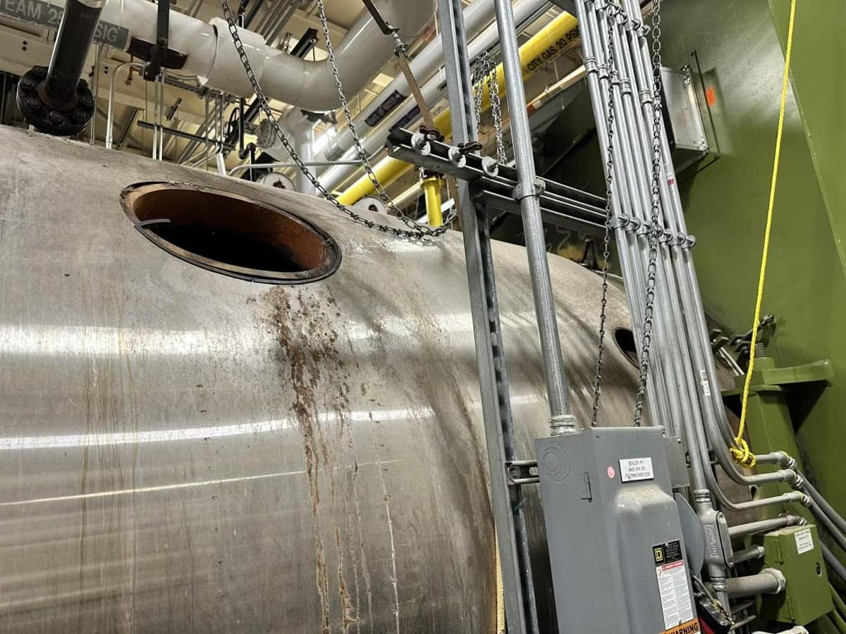 Used Sellers 900HP 300 PSI Immersion-Fired Steam Boiler 900HP-105E (2019)