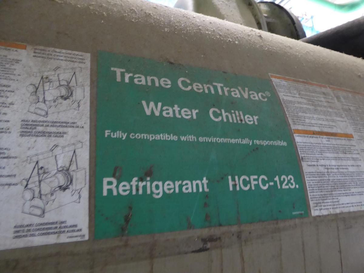 Used Trane CenTraVac Water Chiller 1450 Tons – CVHF1470