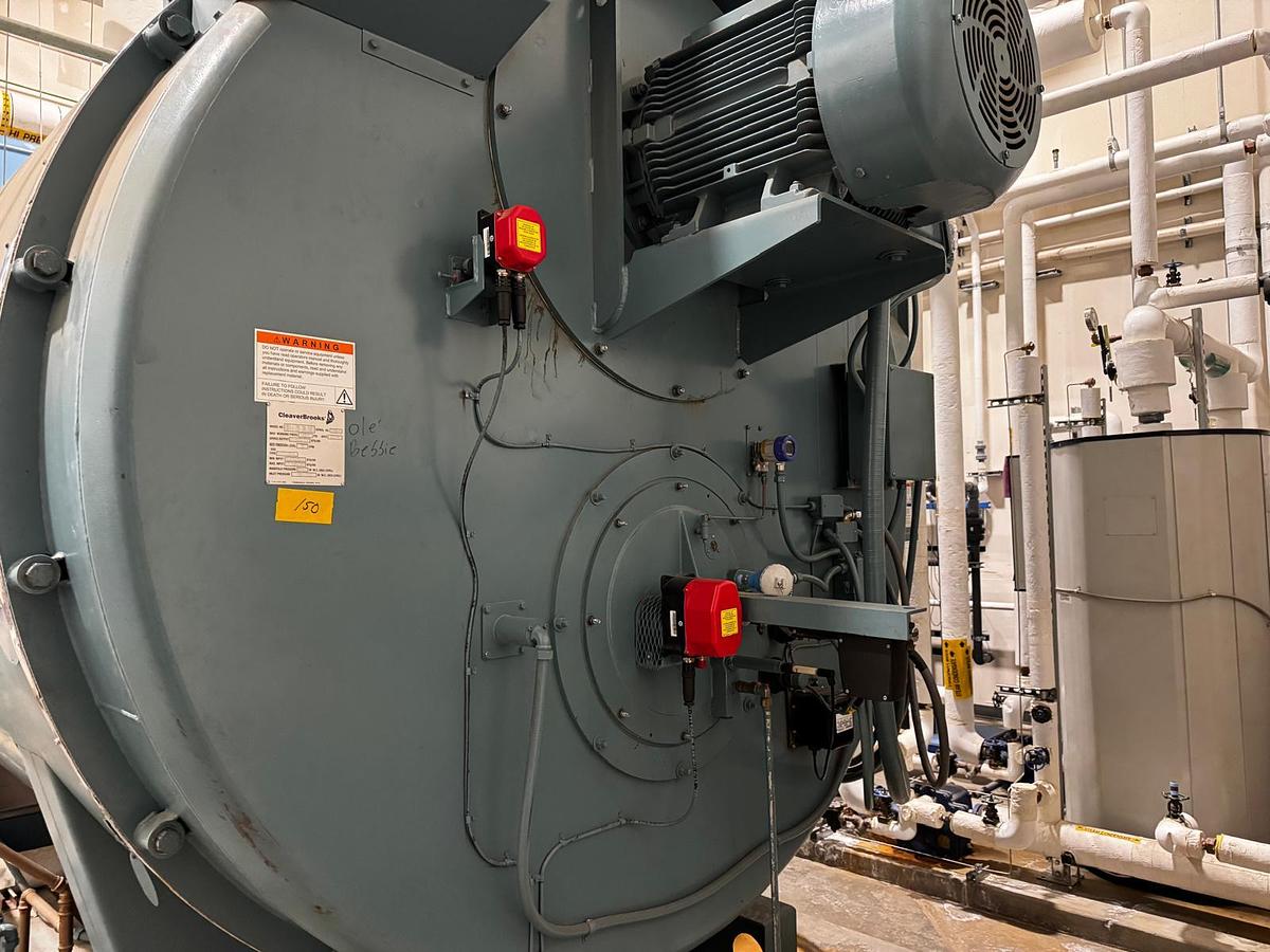 Used Cleaver Brooks CBEX-E-700-700-250ST Steam Boiler 700 HP 250 PSI Natural Gas 2019