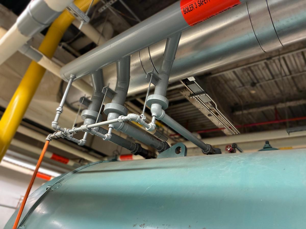 Used Cleaver Brooks CB 350 HP 15 PSI Steam Boiler – 2002 