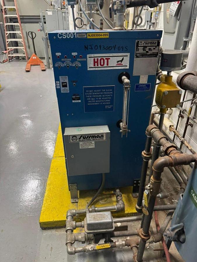 Used Sussman SSB100 Electric Steam Boiler - 102 kW, 480V 3-Phase, ASME, National Board (Serial# N6-13488)