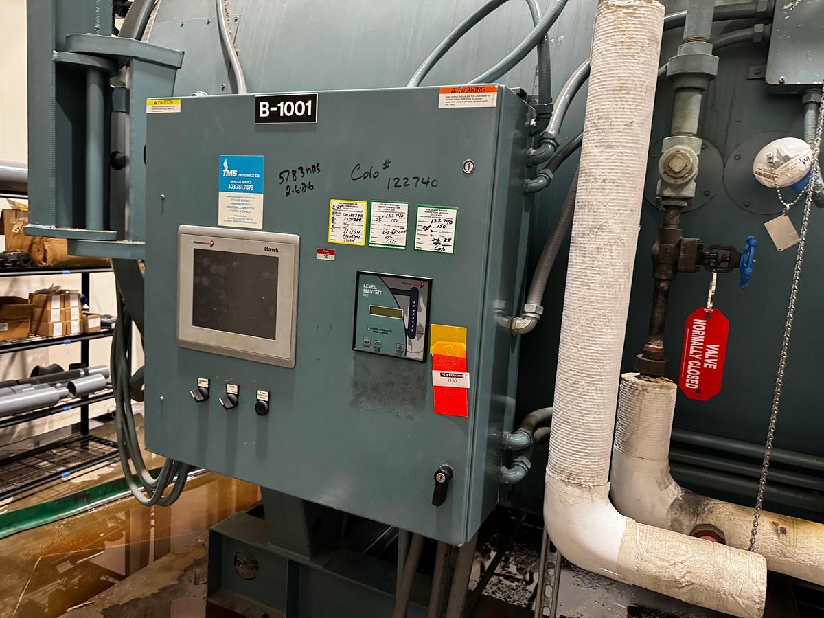 Used Cleaver Brooks CBEX-E-700-700-250ST Steam Boiler 700 HP 250 PSI Natural Gas 2019