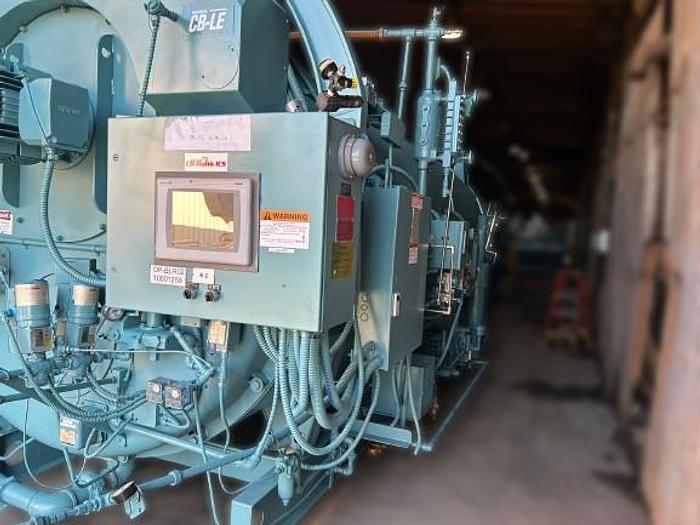 Used 350 HP Cleaver Brooks 150 PSI Steam Boiler 2007 Model CBLE-200-350-150