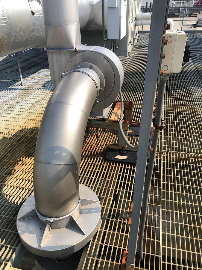 Used Rotodyne Ventilation Fan CV-250/400-P16K30