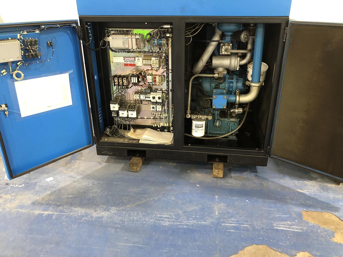 Used Kobelco Oil-Free Rotary Screw Air Compressor KNW Series